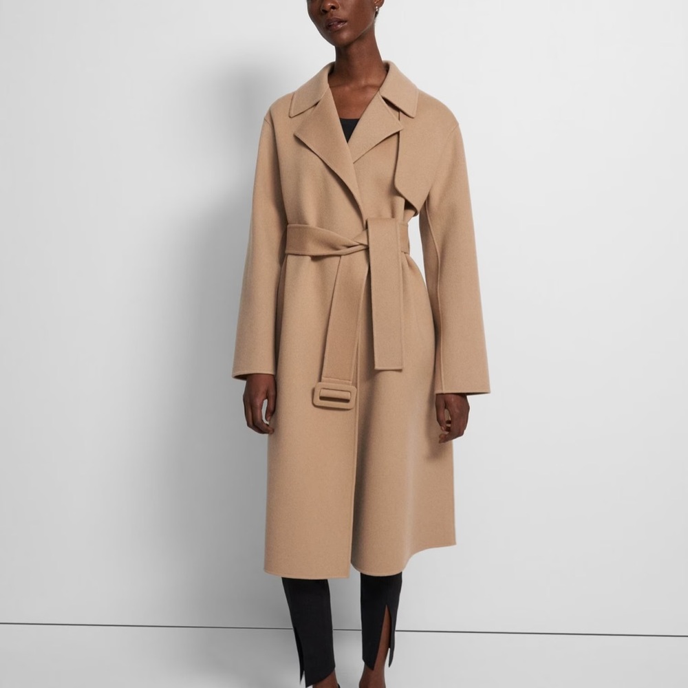 NWT Theory Cashmere Trench Coat